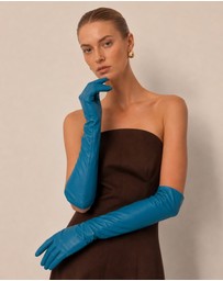 High Heel Jungle - Milana Opera-Length Leather Gloves