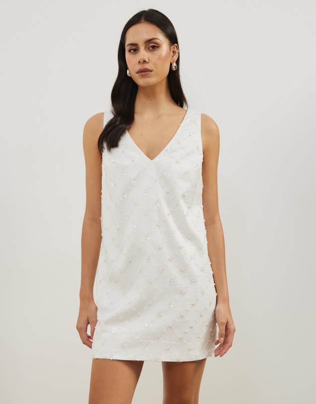 Atmos&Here - Anja Beaded Mini Dress