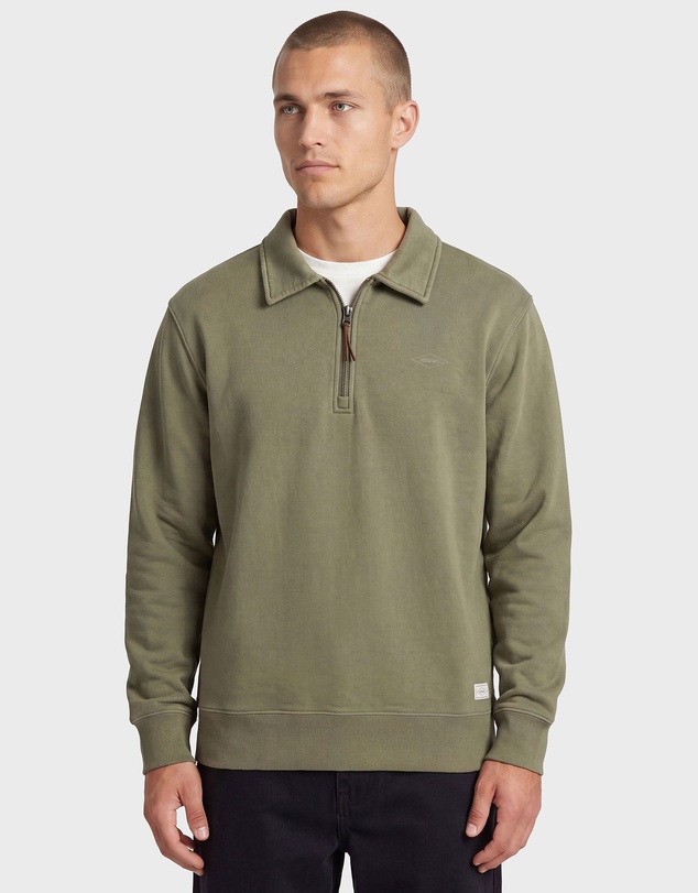 Academy Brand - La Brea 1/4 Zip Polo Sweat