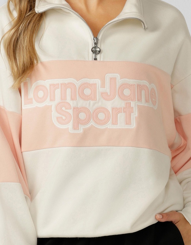 Lorna Jane - Sports Quarter-Zip Sweat