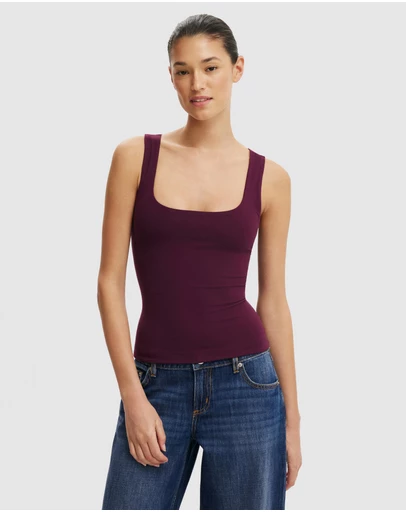 Cotton On - Hold Me Scoop Tank