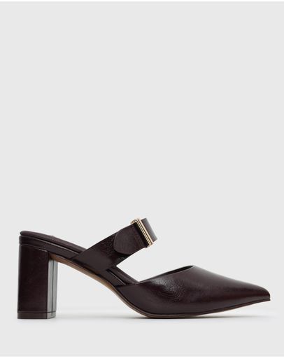 Bordeaux Crinkle Pu