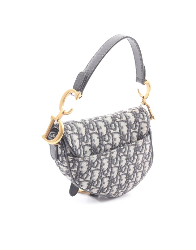 Pre-Loved by Azura Reborn - Pre-Loved Mini Oblique Canvas Saddle Bag