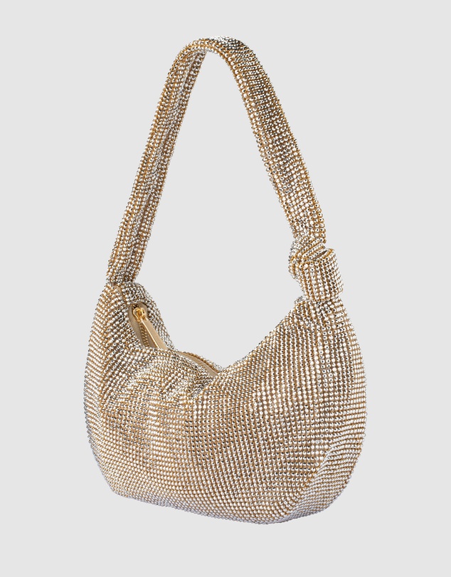 Olga Berg - Jessica Crystal Mesh Bag