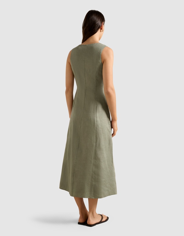 Forever New - Elina Button Down Midi Dress