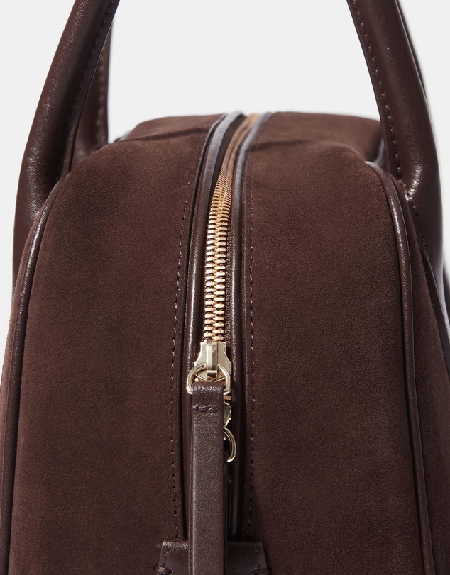 & Other Stories - Suede Bowling Bag