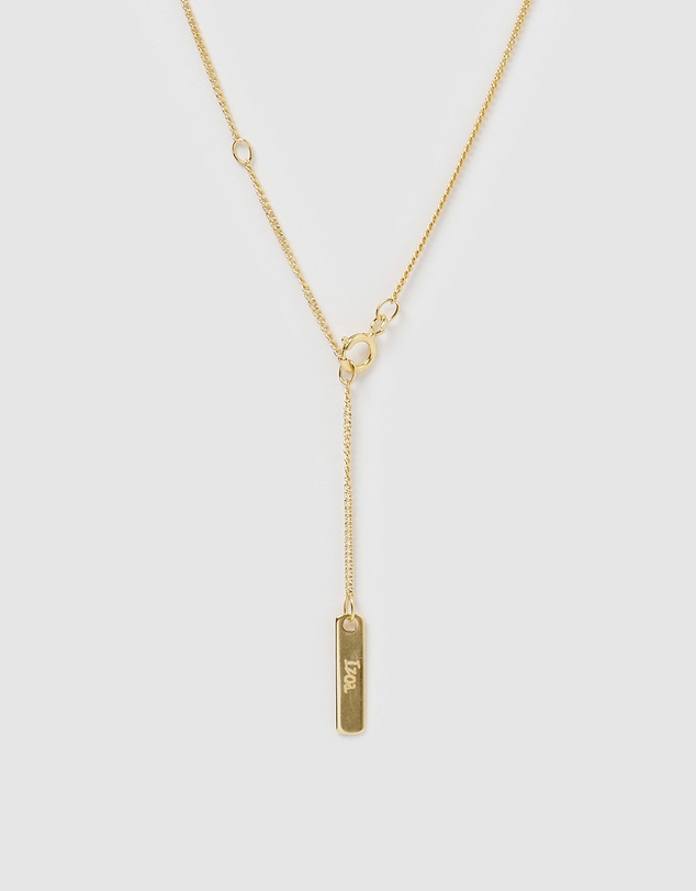 Izoa - Alphabet Letter V Necklace