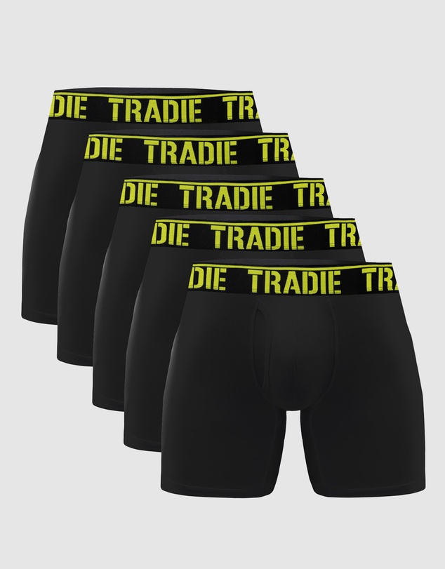 TRADIE - TRADIE Mens 5pk Long Leg Trunk
