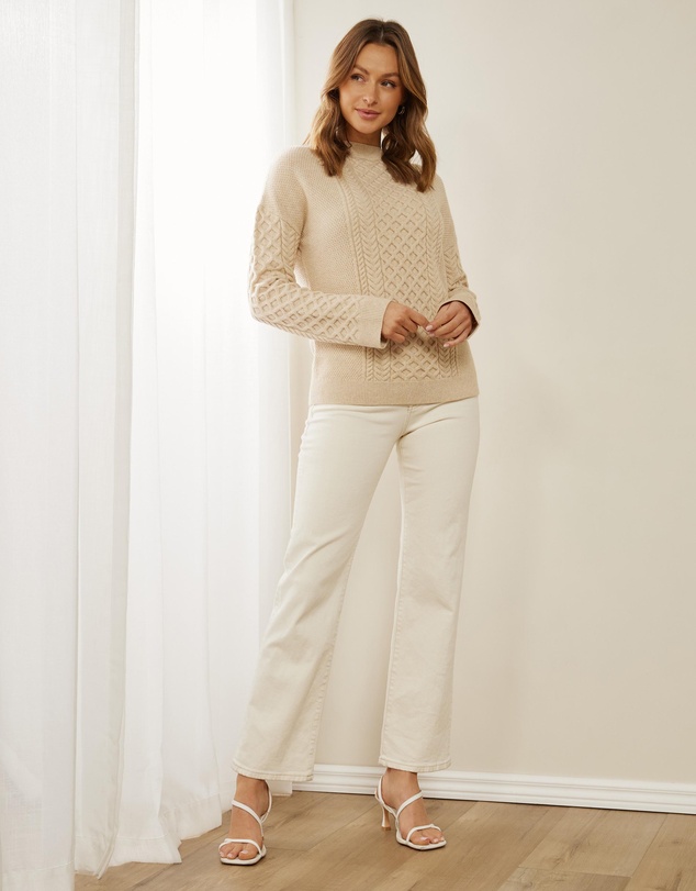 Atmos&Here - Nicola Cable Knit Jumper