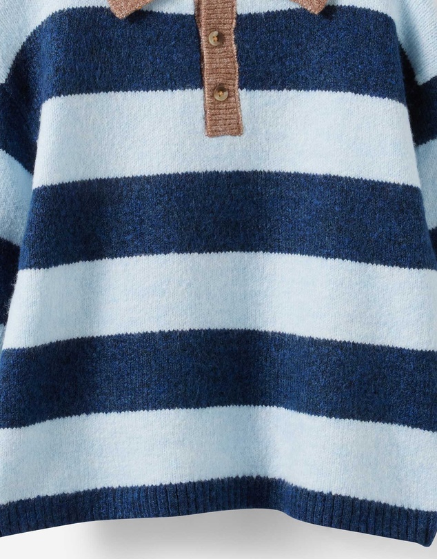 Cotton On Kids - Rugby Knit Polo