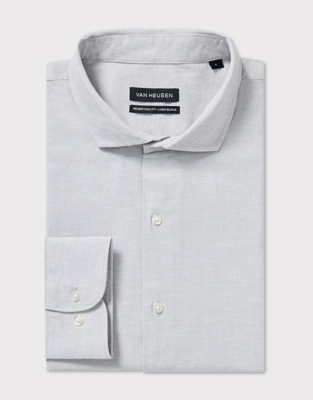Van Heusen - Linen Cotton Blend Shirt