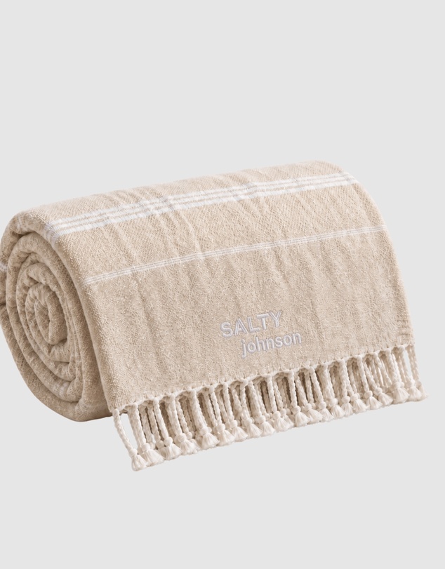 Salty Johnson - SJ Turkish Beach Towel