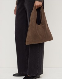Assembly Label - Willow Suede Hobo Bag