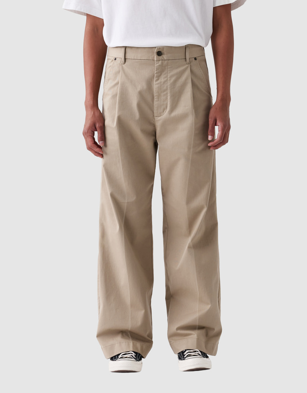 GAP - GAP x Malbon Pleated Barrel Pants