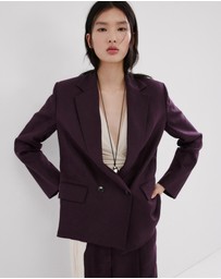 M.N.G - Linen Suit Jacket