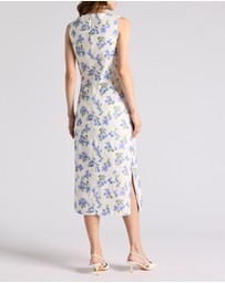 David Lawrence - Jacinda Stretch Linen Dress