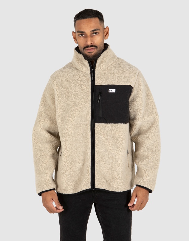 UNIT - UNIT Mens Claim Zip Thru Jacket