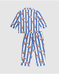 Huxbaby - Hux Stripe Flannel Pyjama - Babies-Kids