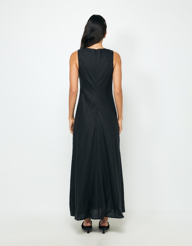 AERE - Alyse Linen Maxi Dress