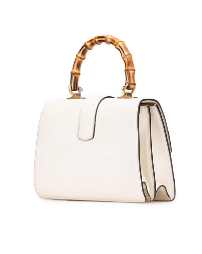 Pre-Loved by Azura Reborn - Pre-Loved Medium Leather Bamboo Dionysus Web Satchel