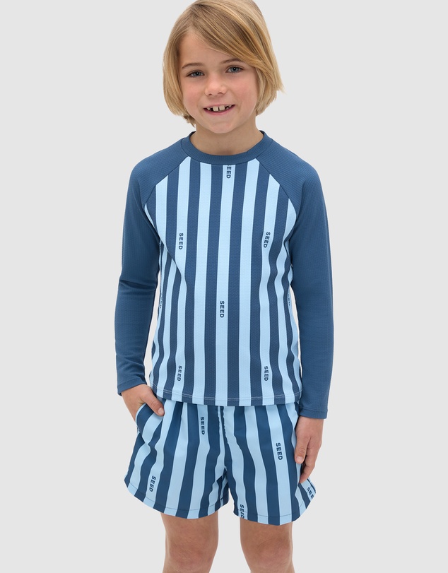 Seed Heritage - Stripe Logo Rashvest