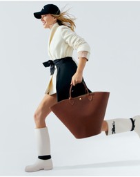 Longchamp - Épure Leather Tote Bag - XL