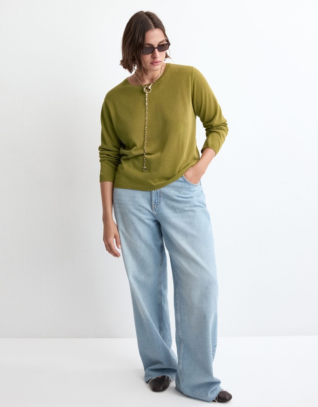 M.N.G - Long-Sleeve Knitted Sweater
