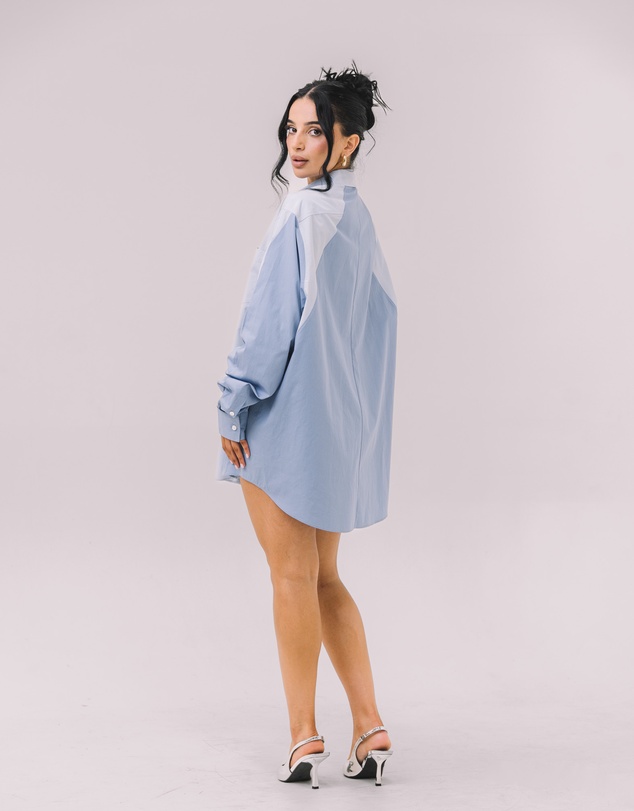 Youmsara - The Deux Bleu Shirt