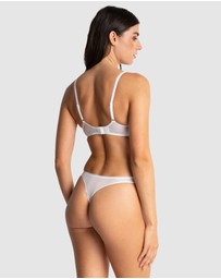 Passionata - Chloé Embroidered Lightly Padded Wired Plunge Bra