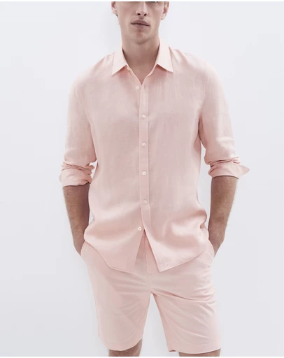 UNISON - Linen Regular Fit Shirt