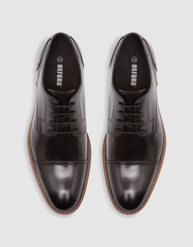Oxford - Hudson Toe Cap Derby Shoe