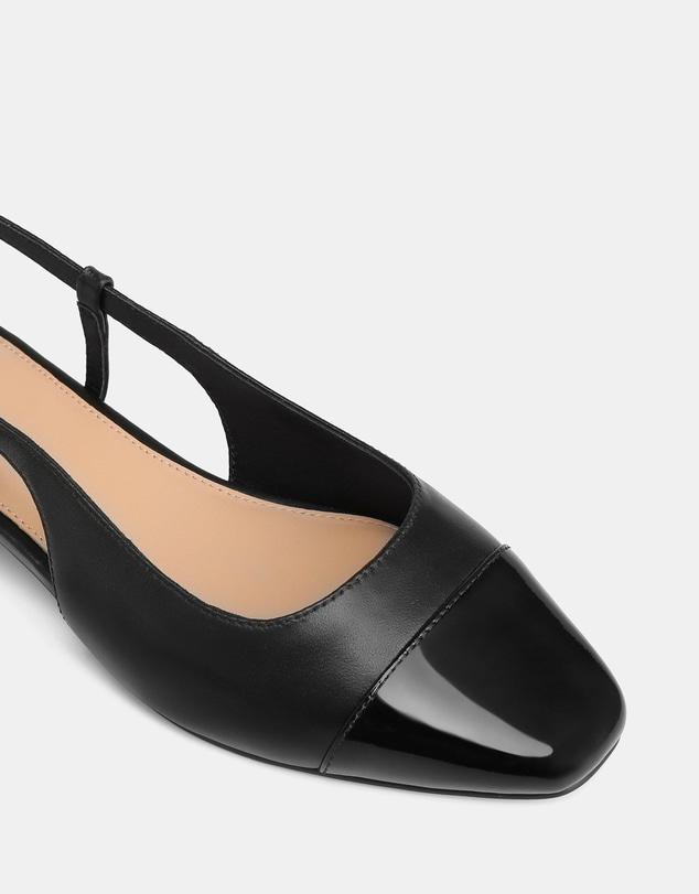 Wittner - Dame Dress Flats Black Leather