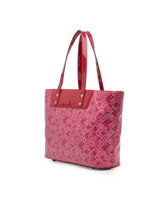 Pre-Loved by Azura Reborn - Pre-Loved Takashi Murakami Coated Canvas Cosmic Blossom Tote PM