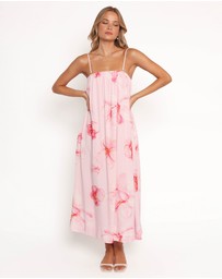 Petal & Pup - Margherita Maxi Dress - Pink Floral