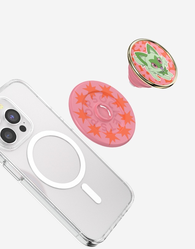 PopSockets - Pokemon PopGrip MagSafe Phone Grip Holder + Magnetic Adapter Ring
