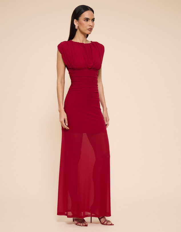 CHANCERY - Savanna Mesh Maxi Dress