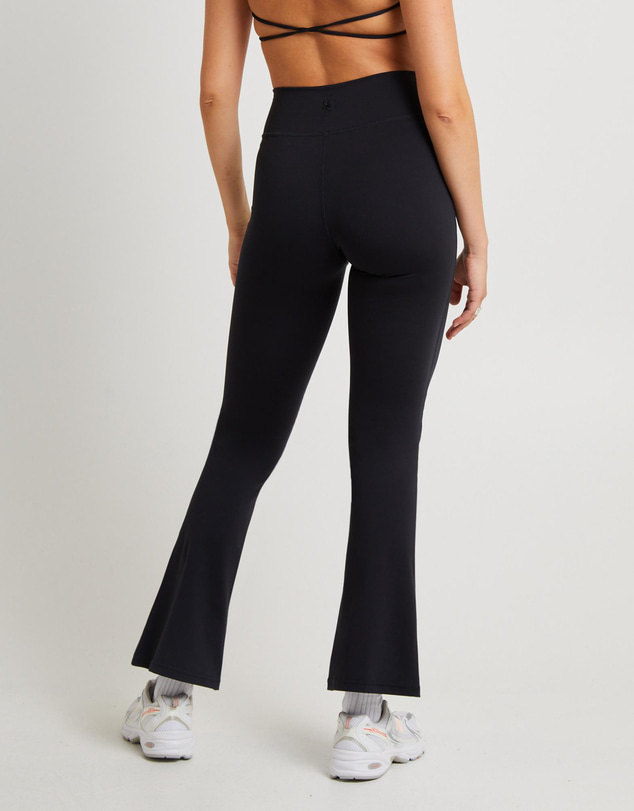Subtitled Sports Club - Slightly Flared Tights Black
