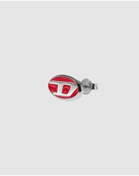 Diesel - Steel Silver Tone Earring