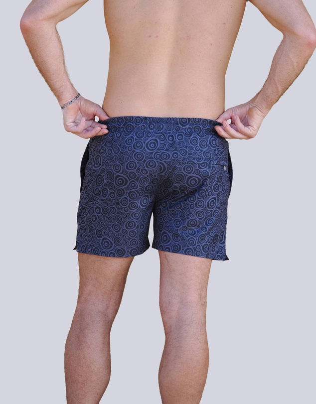 Gali Swimwear - Para-Kiira Baaka Black Swim Short