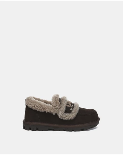 EVERAU - Australian Shepherd Ugg Rilee Loafer Cow Suede Upper House Shoes