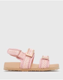 Betts - Majorca Junior Ankle Strap Footbed Sandals