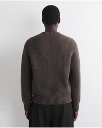 COS - Oversized Wool-Yak V-Neck Jumper