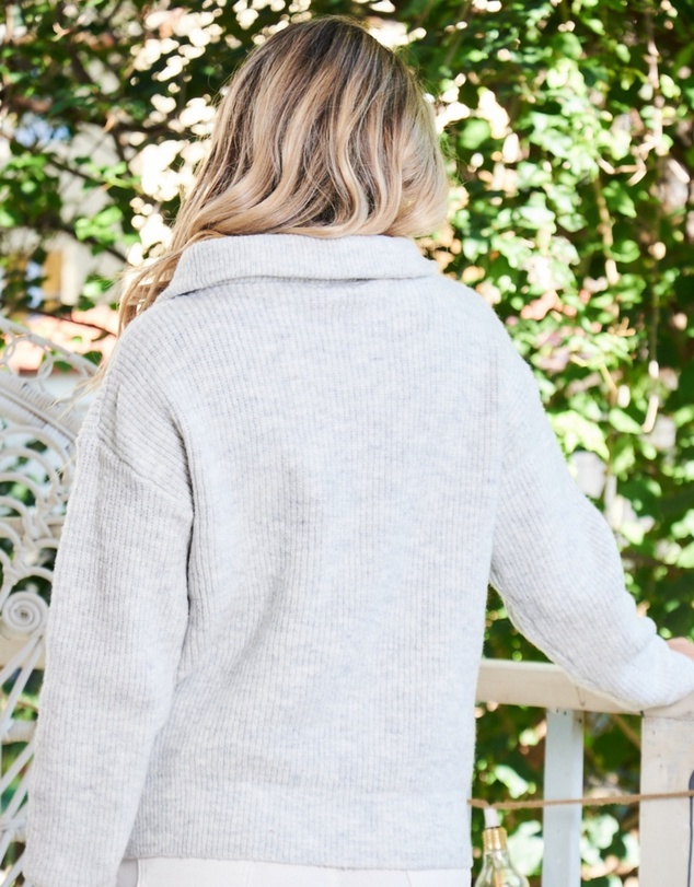 Esther & Co - Merete Knit - Grey