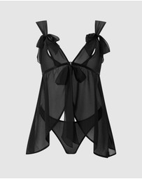 Ann Summers - All Your Desires Babydoll Foldover