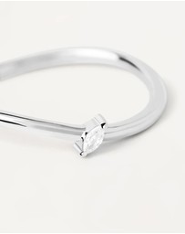 PDPAOLA - Leaf Silver Ring