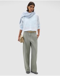 Oroton - Washed Pleated Shirt
