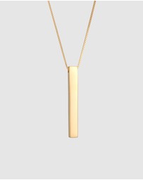 Kuzzoi - ICONIC EXCLUSIVE - Necklace Venetian Basic in 925 Sterling Silver Gold Plated