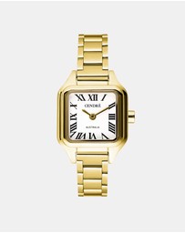 CENDRE - Hugo Watch | White | 14K Gold