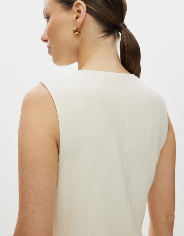 Minima Esenciales - Fika Tailored Midi Dress