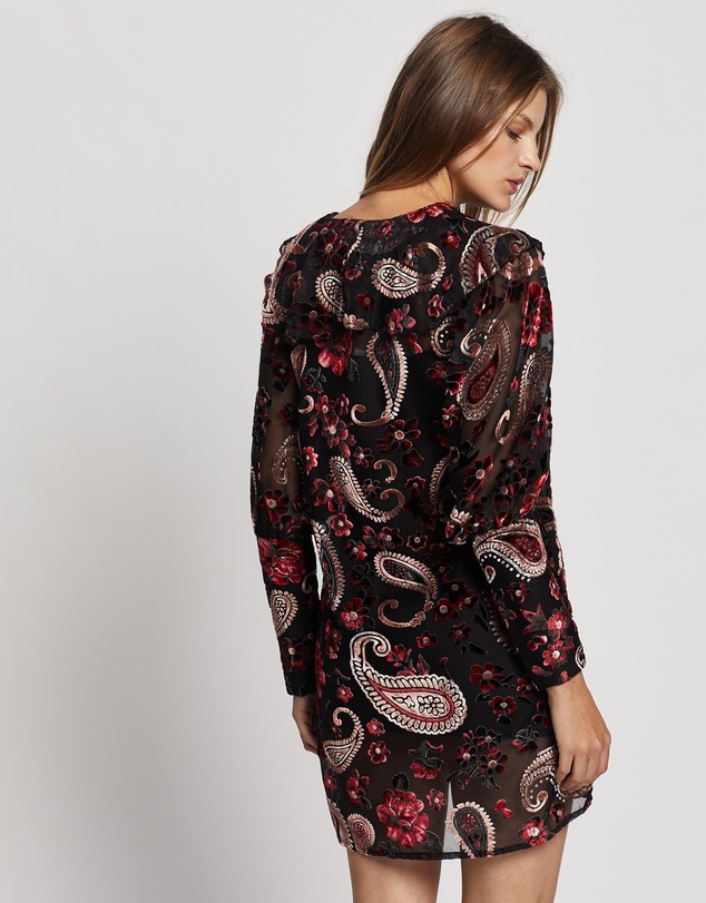 LENNI the label - Firefly Burnout Sleeved Dress